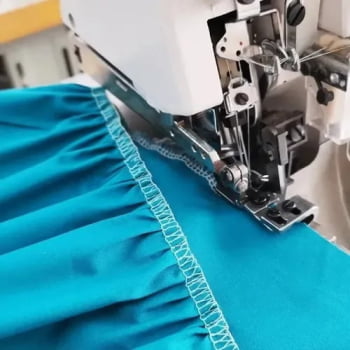 Calcador Franzir em Overlock, Ponto cadeia e Ponto conjugado industrial - PF747