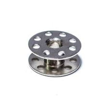 Bobina carretilha ferro furadinha para máquina de costura reta industrial